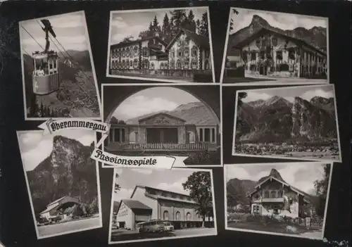 Oberammergau - mit 8 Bildern - ca. 1965