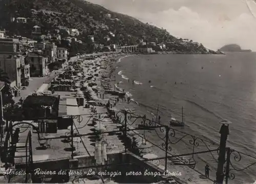 Italien - Italien - Alassio - La Spiaggia verdo borga Coscia - ca. 1955
