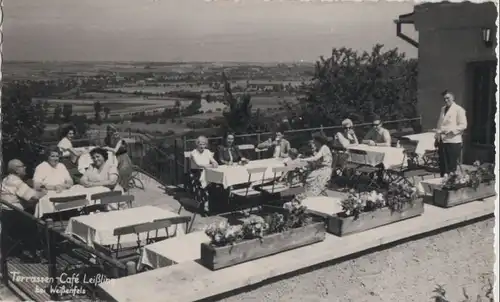 Weißenfels - Terrassen-Cafe Leißling - 1958