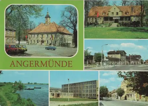 Angermünde - u.a. Haus der Jungen Pioniere - 1983