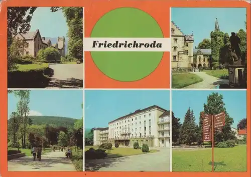 Friedrichroda - u.a. Perthes-Promenade - ca. 1980