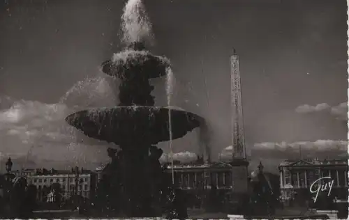 Frankreich - Frankreich - Paris - La place de la Concorde - ca. 1960