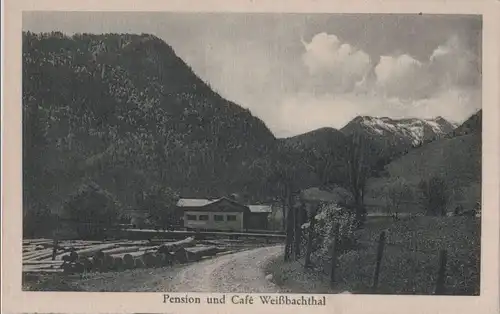 Traunstein - Pension Weißbachthal - ca. 1950