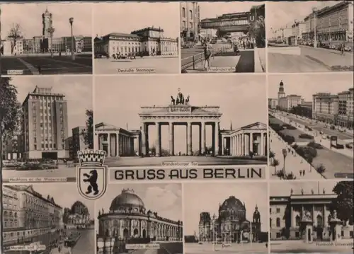 Berlin, Ostteil - u.a. Dom - 1962