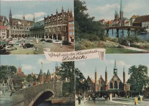 Lübeck - mit 4 Bildern - 1961