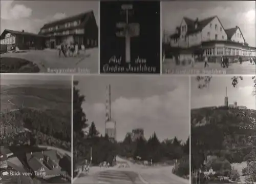 Inselsberg - u.a. Blick zum Turm - 1976