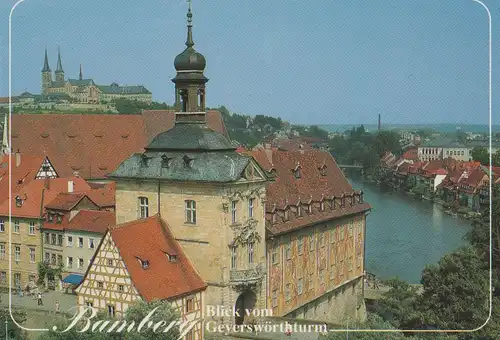 Bamberg - Blick vom Geyerswörthturm - ca. 1995