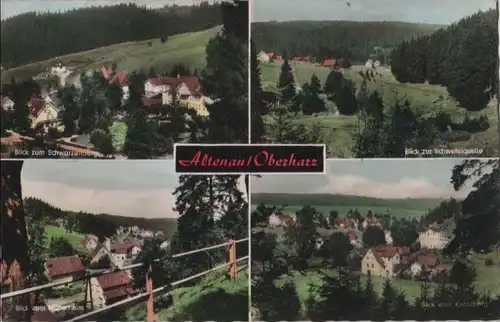 Altenau - u.a. Blick zur Schwefelquelle - ca. 1965