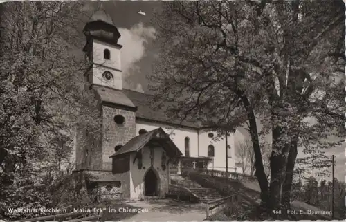 Siegsdorf, Kloster Maria Eck - Wallfahrtskirchlein - 1966