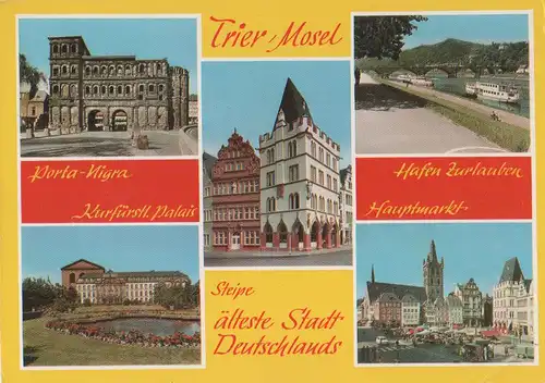 Trier - u.a. Hafen Zurlauben - ca. 1980