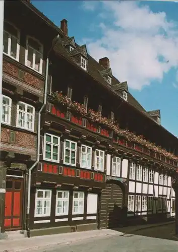 Goslar - Bäckerstraße, Fachwerkhäuser - 1999