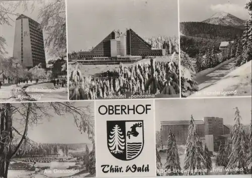 Oberhof - u.a. am Grenzadler - 1980