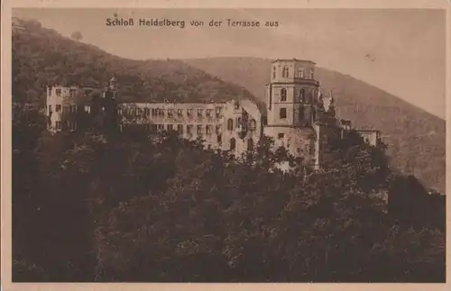Heidelberg - von der Terrasse aus - ca. 1935