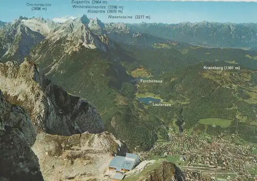 Mittenwald - von Karwendelspitze - ca. 1975