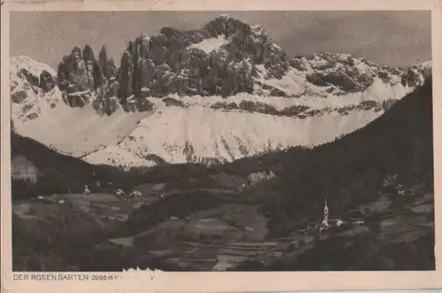 Italien - Italien - Rosengartengruppe - 1928