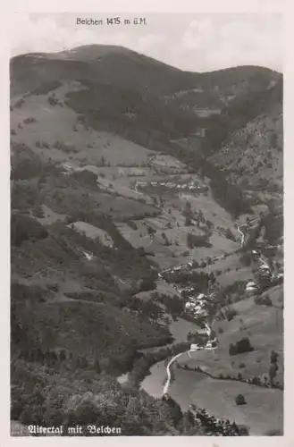 Schönau - Aitern - Aitertal mit Belchen - 1955