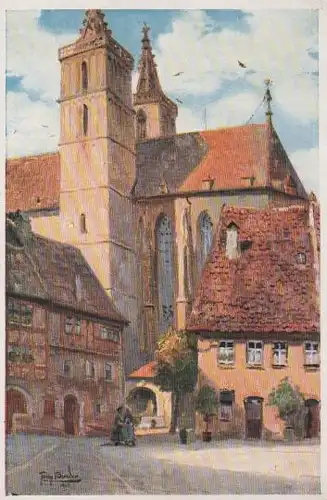 Rothenburg - St. Jakobskirche - ca. 1935