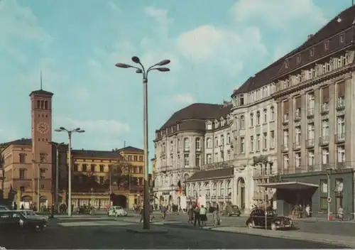 Erfurt - Bahnhofsplatz - 1969