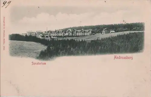 St. Andreasberg - Sanatorium - ca. 1900