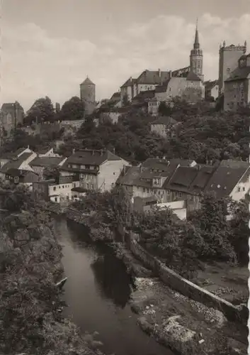 Bautzen - Blick vom Spreeufer - 1977