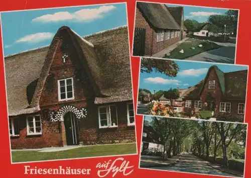 Sylt - Friesenhäuser - 1986