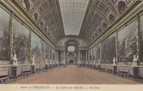 Frankreich - Versailles - Frankreich - Galerie des Batailles