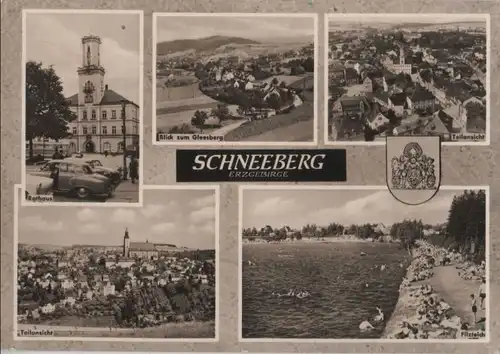 Schneeberg - u.a. Teilansicht - 1967