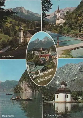 Berchtesgaden - u.a. Königssee, Malerwinkel - ca. 1980
