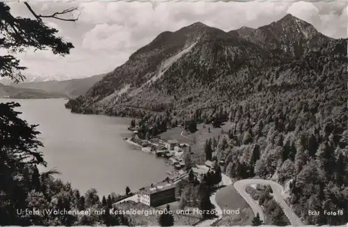 Kochel--Urfeld - mit Kesselbergstraße - 1991