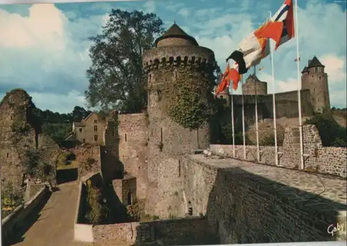 Frankreich - Frankreich - Fougeres - Interieur du chateau - ca. 1985
