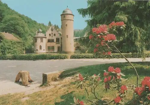 im Spessart - Schloss Mespelbrunn - ca. 1985