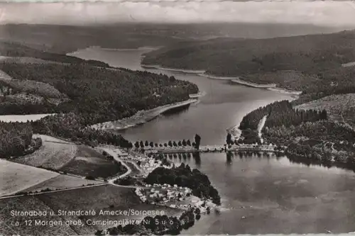 Sundern-Amecke - Strandbad und Strandcafe - 1957