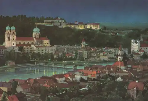 Passau - bei Nacht - 1967