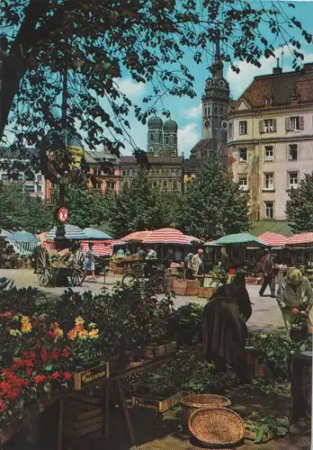 München - Viktualienmarkt - 1976