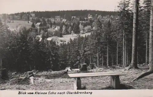 Altenberg - Oberbärenburg vom kleinen Echo - ca. 1965
