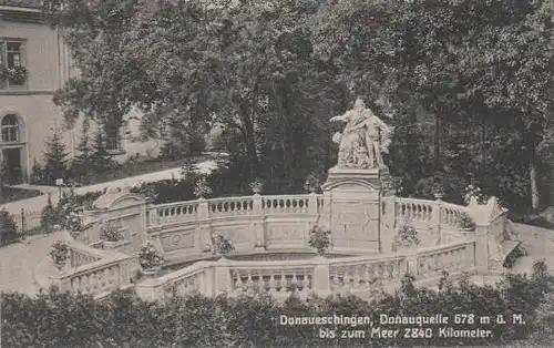 Donaueschingen - Donauquelle - ca. 1935