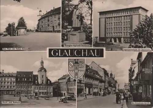 Glauchau - u.a. Dr.-Friedrichs-Straße - 1966