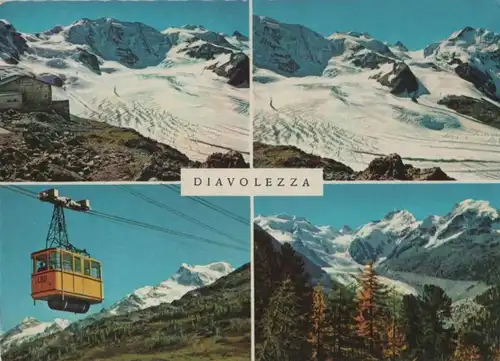 Schweiz - Schweiz - Diavolezza - mit 4 Bildern - 1962