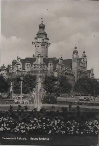 Leipzig - Neues Rathaus - 1961