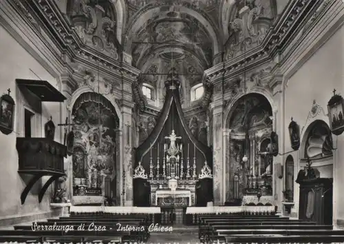 Italien - Italien - Serralunga di Crea - Interno Chiesa - 1958