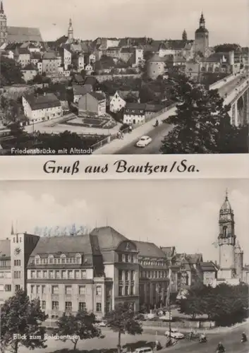 Bautzen - u.a. Blick zum Reicherturm - 1967