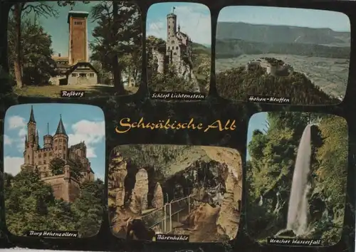 Schwäbische Alb - u.a. Uracher Wasserfall - 1971