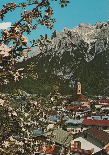 Mittenwald - gegen Karwendelgebirge - 1977