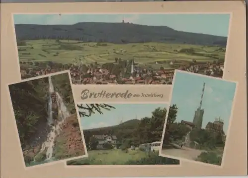 Brotterode - u.a. mit Großer Inselsberg - 1968