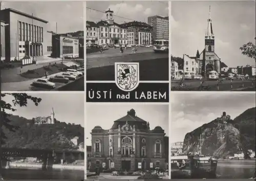Tschechien - Tschechien - Usti nad Labem - mit 6 Bildern - 1968