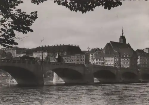 Schweiz - Schweiz - Basel - Mittlere Rheinbrücke - 1938