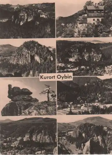 Kurort Oybin - 8 Teilbilder - 1962