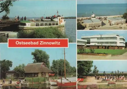Zinnowitz - u.a. Zugang zum Strand - ca. 1980