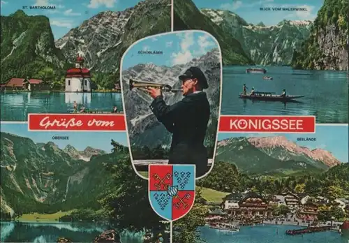 Königssee - u.a. Obersee - ca. 1975