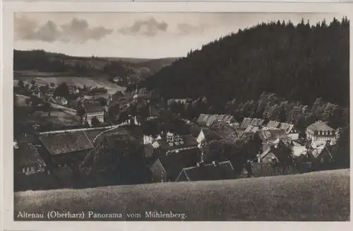 Altenau - Panorama vom Mühlenberg - 1928